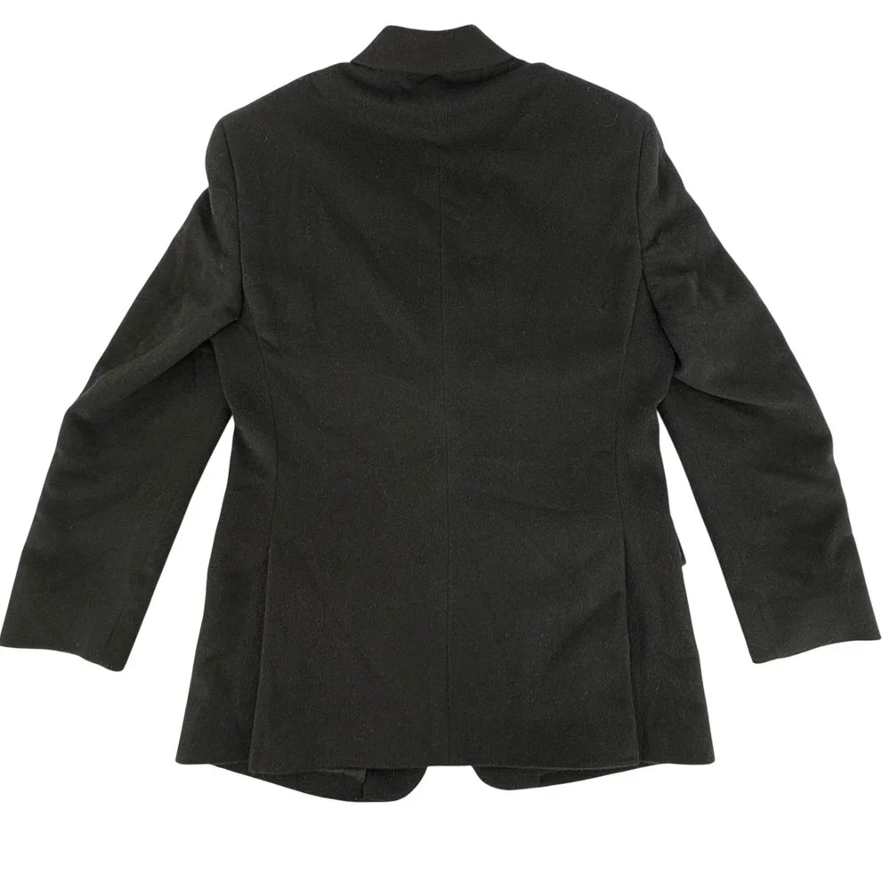 JO S A BANK Tailored Fit Mns Camel Hair Blazer Black Size 44R READ Dark Academia